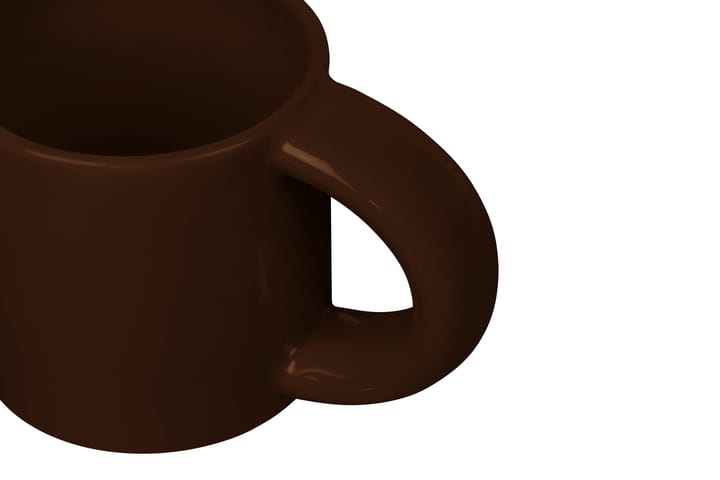Bronto mok 30 cl 2-pack, Brown Hem