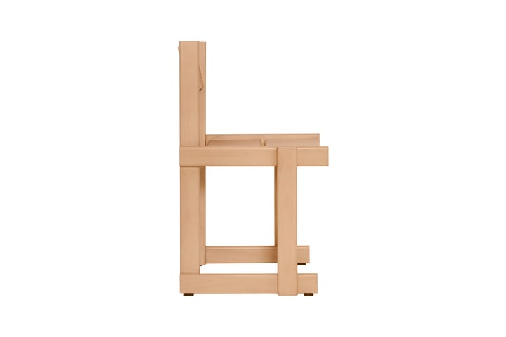 Bullnose stoel, Beukenhout Hem