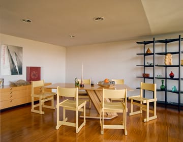 Bullnose stoel - Beukenhout - Hem