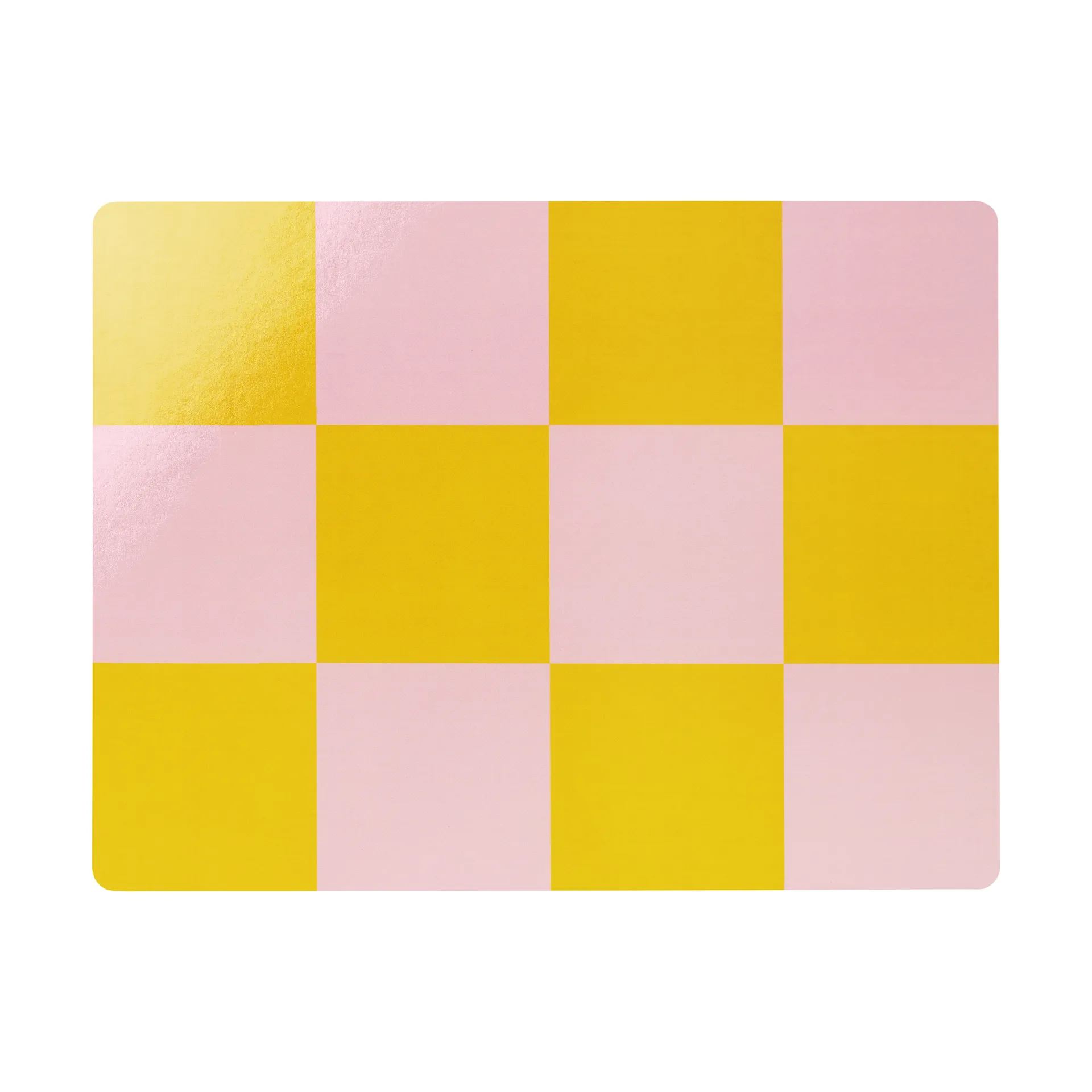 Check placemat 30x40 cm 2-pack, Honey-pink Hem