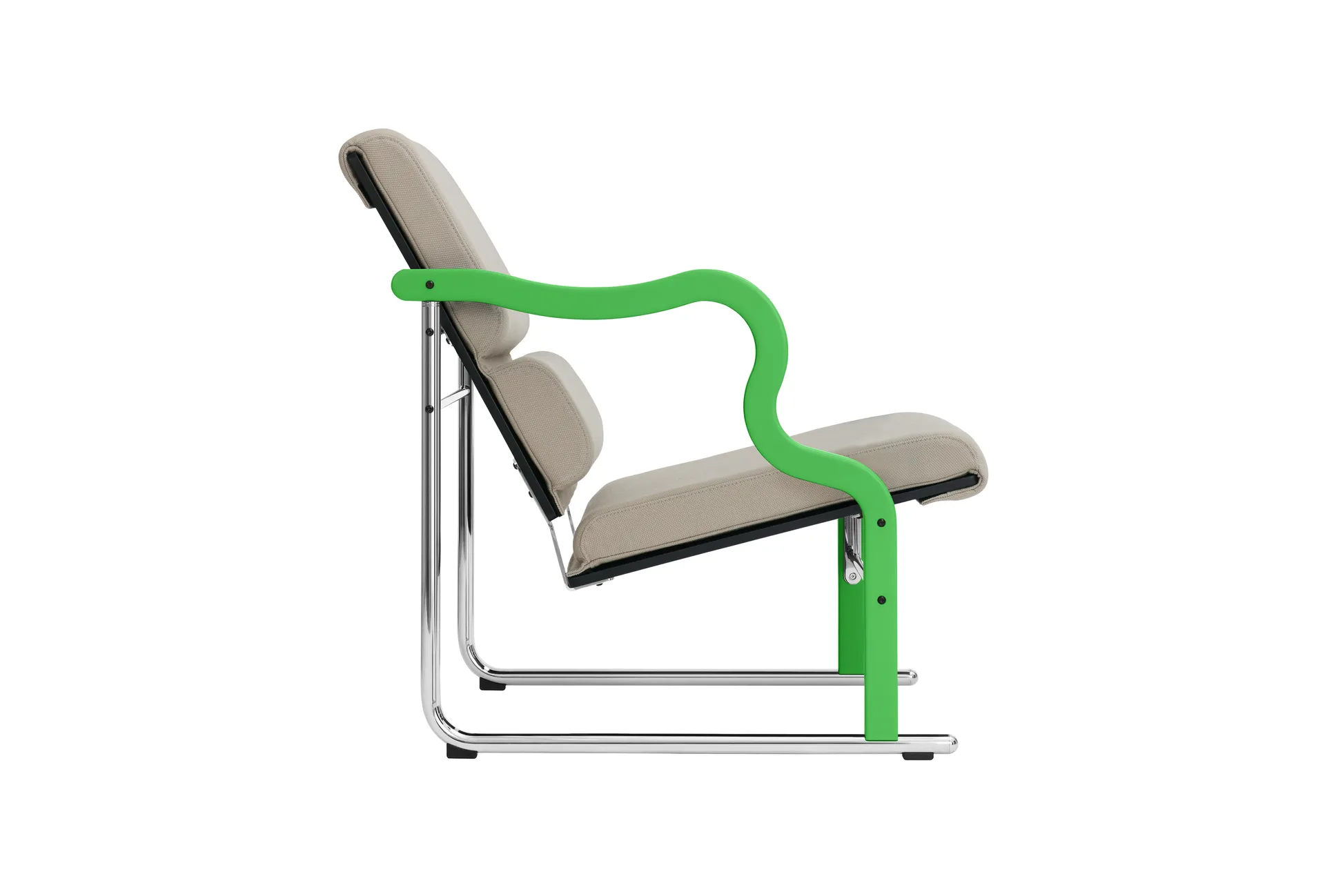 Experiment 501 loungefauteuil, Green-light beige Hem