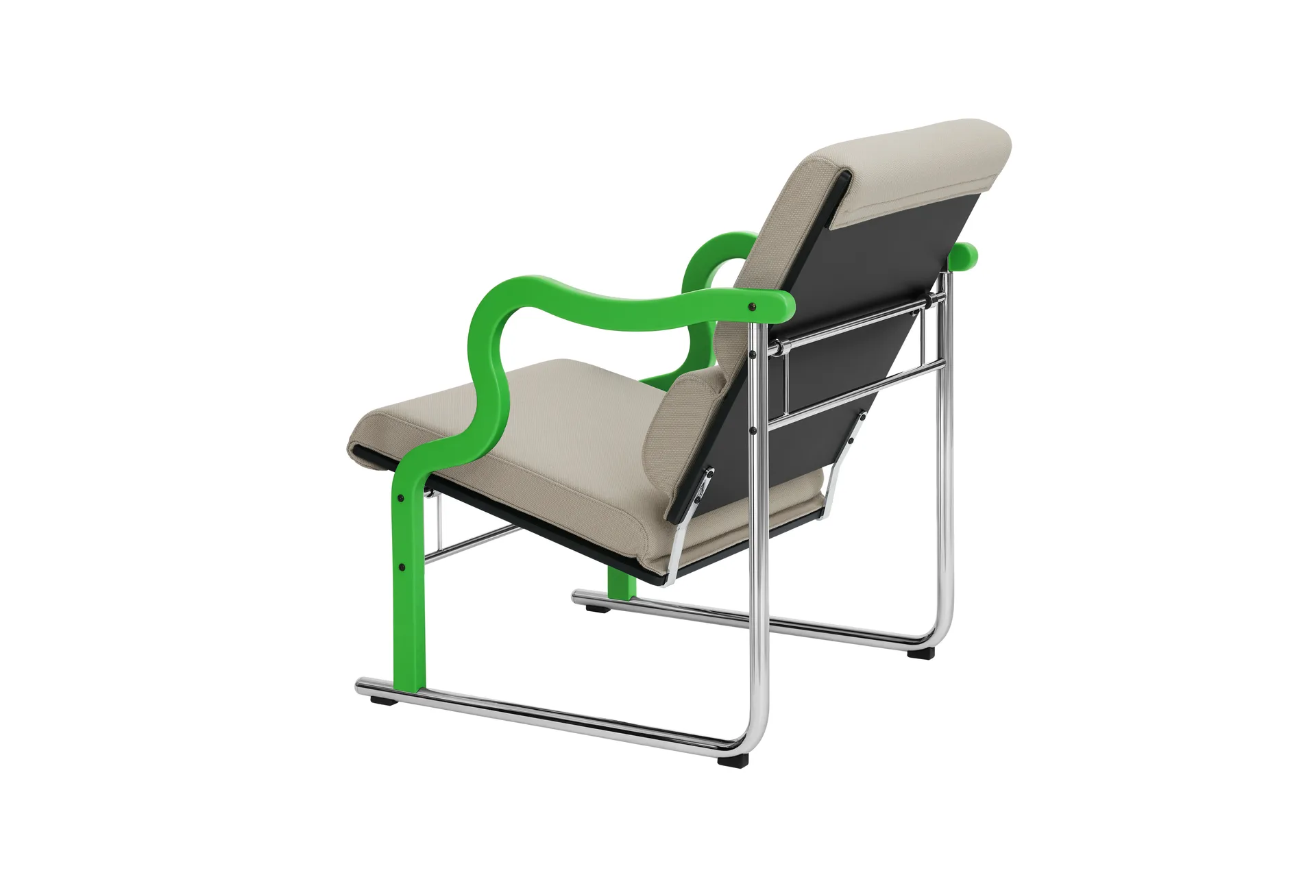 Experiment 501 loungefauteuil, Green-light beige Hem
