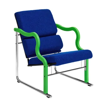 Experiment 501 loungefauteuil - Green-ultramarine - Hem