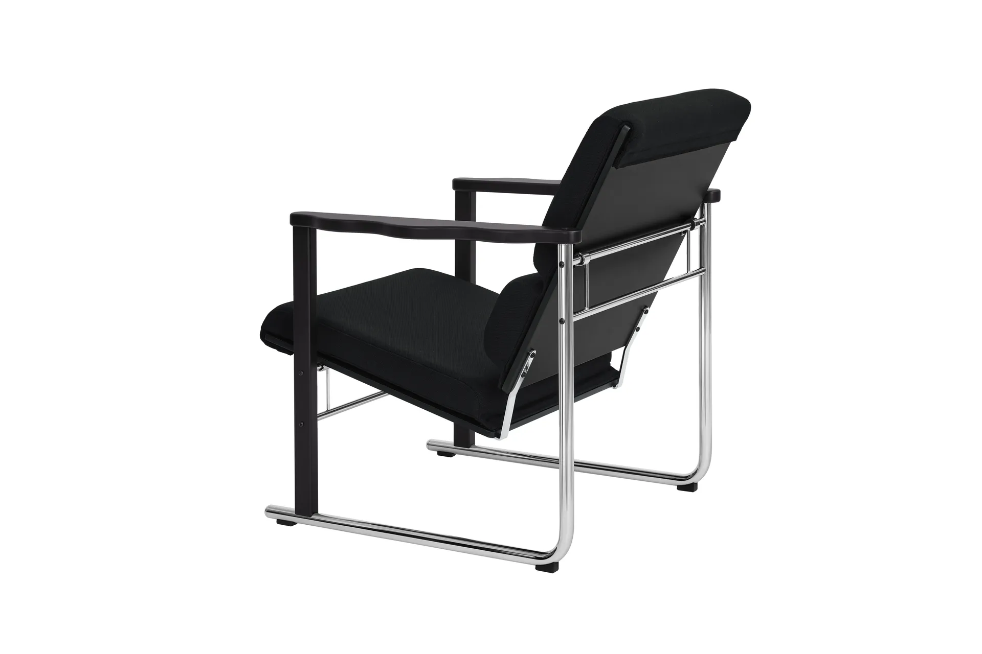 Experiment 502 loungefauteuil, Black-black Hem