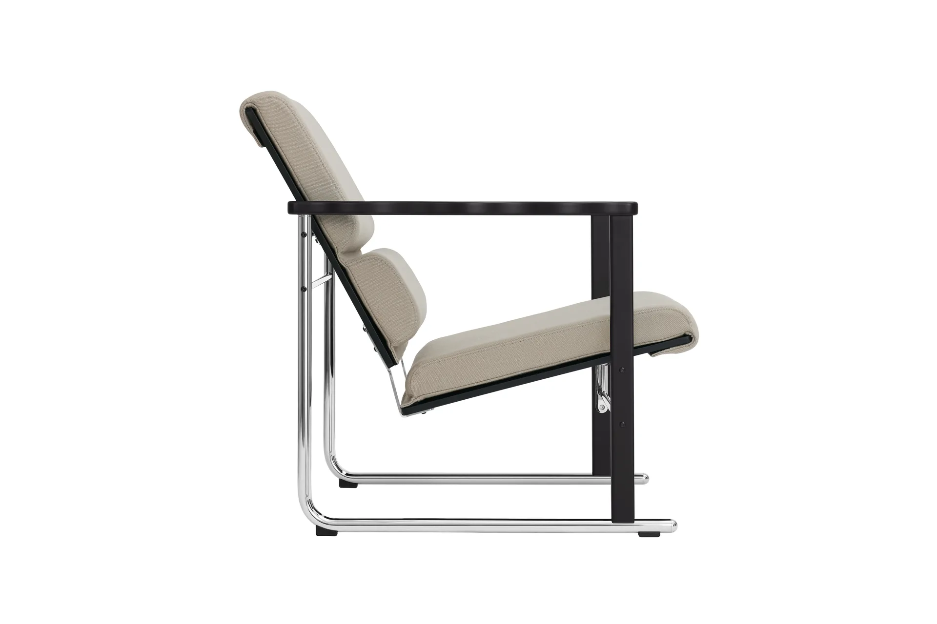 Experiment 502 loungefauteuil, Black-light beige Hem
