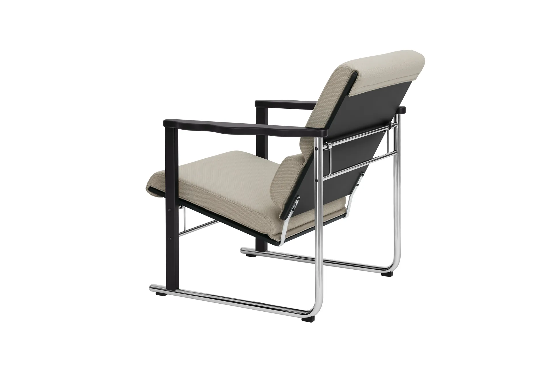 Experiment 502 loungefauteuil, Black-light beige Hem