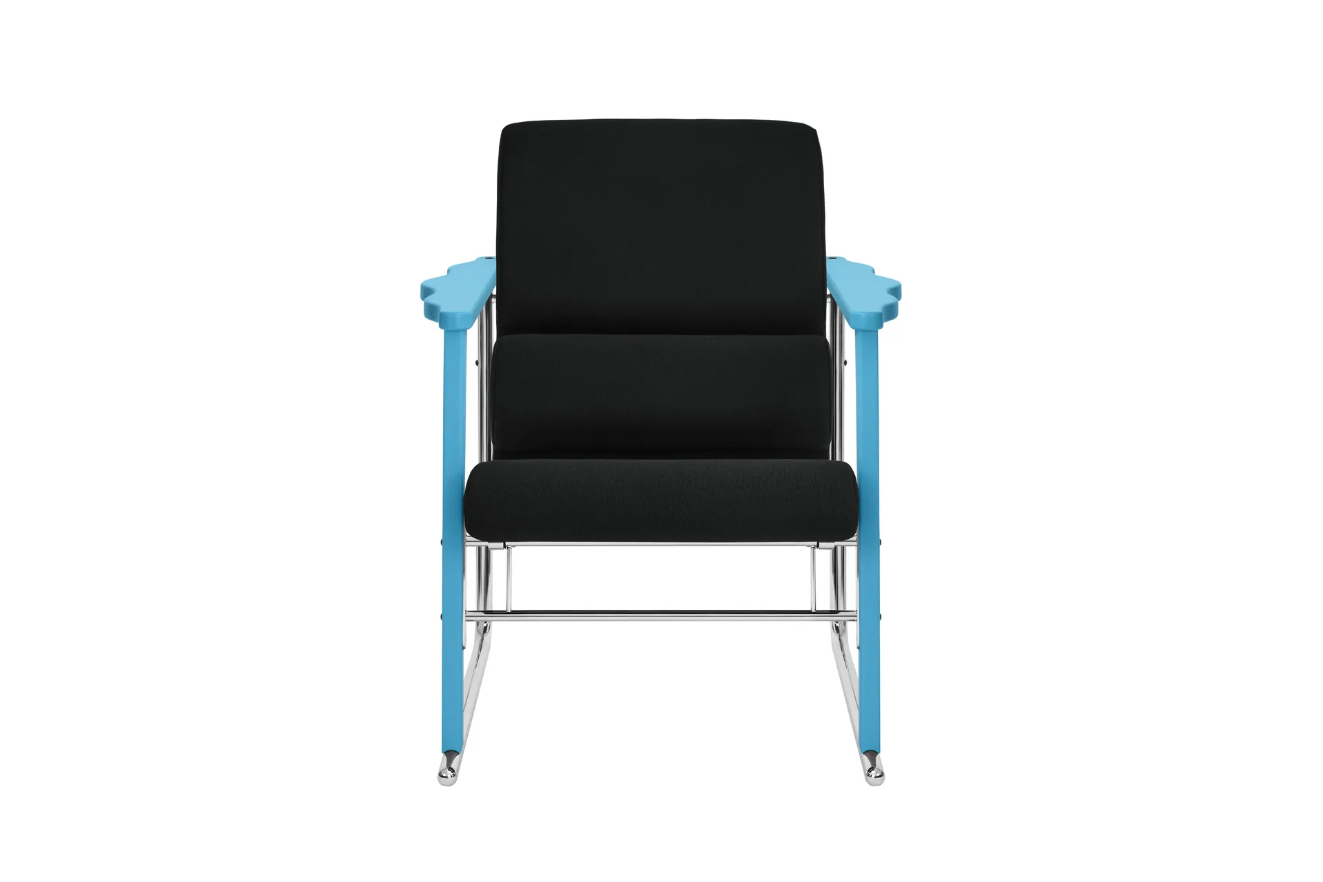 Experiment 502 loungefauteuil, Blue-black Hem