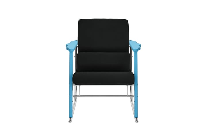 Experiment 502 loungefauteuil, Blue-black Hem