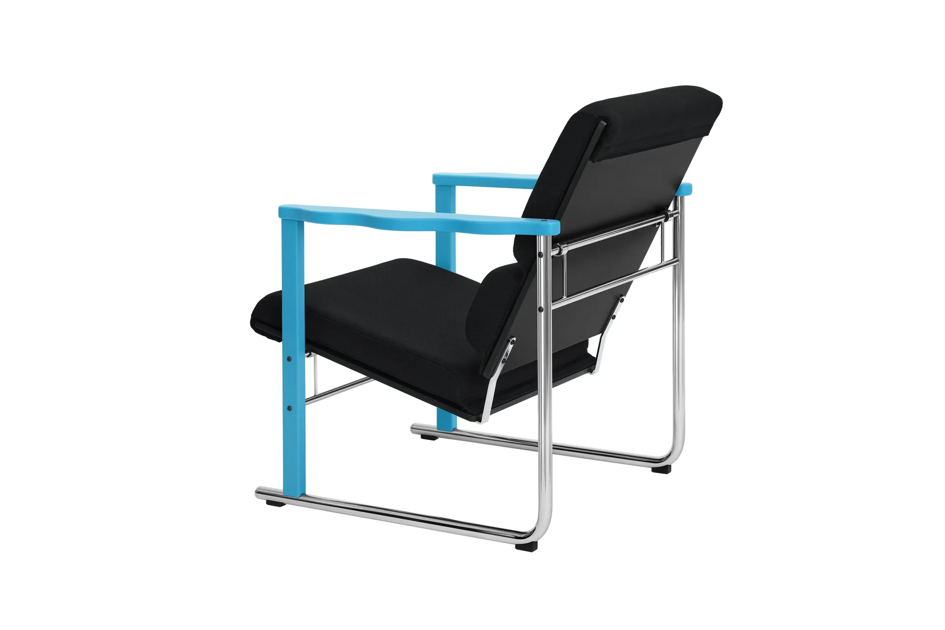 Experiment 502 loungefauteuil, Blue-black Hem