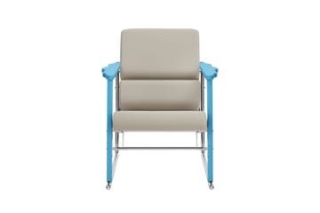 Experiment 502 loungefauteuil - Blue-light beige - Hem