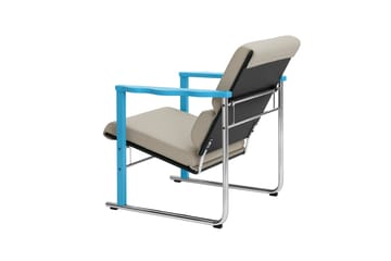 Experiment 502 loungefauteuil - Blue-light beige - Hem