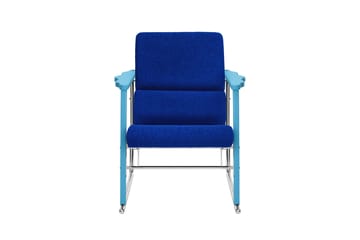 Experiment 502 loungefauteuil - Blue-ultramarine - Hem