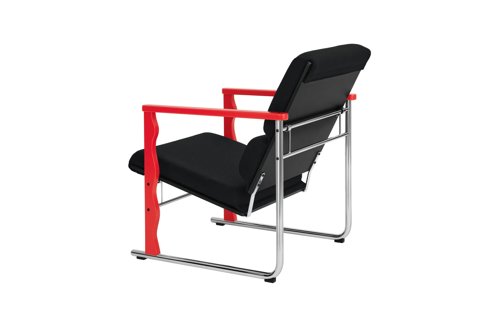 Experiment 503 loungefauteuil, Red-black Hem