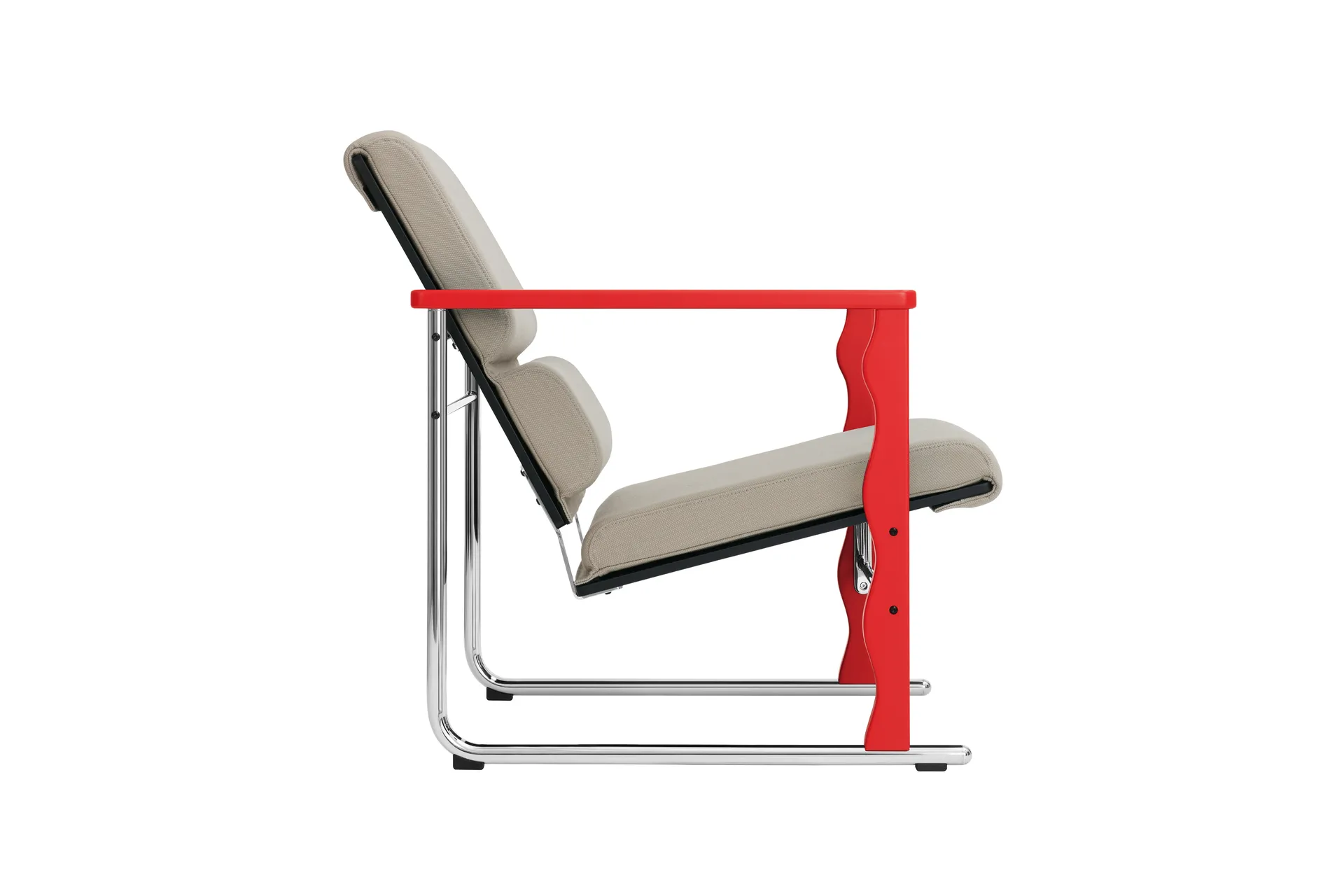 Experiment 503 loungefauteuil, Red-light beige Hem