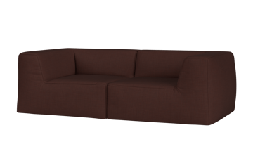 Great 2-zits bank 220 cm - Cifrado 0381 - Hem