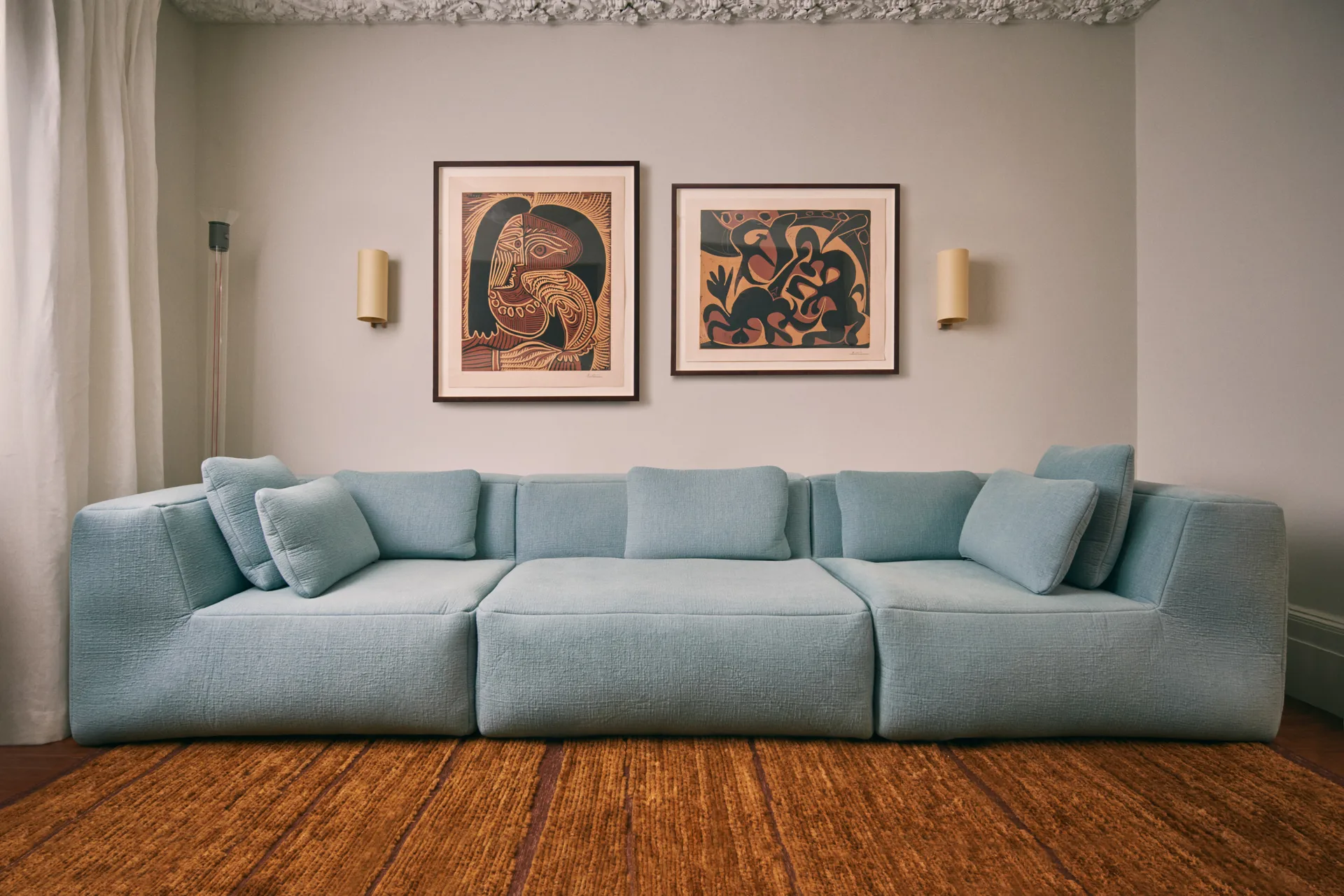 Great 3-zits bank 330 cm, Autumn 0361 Hem