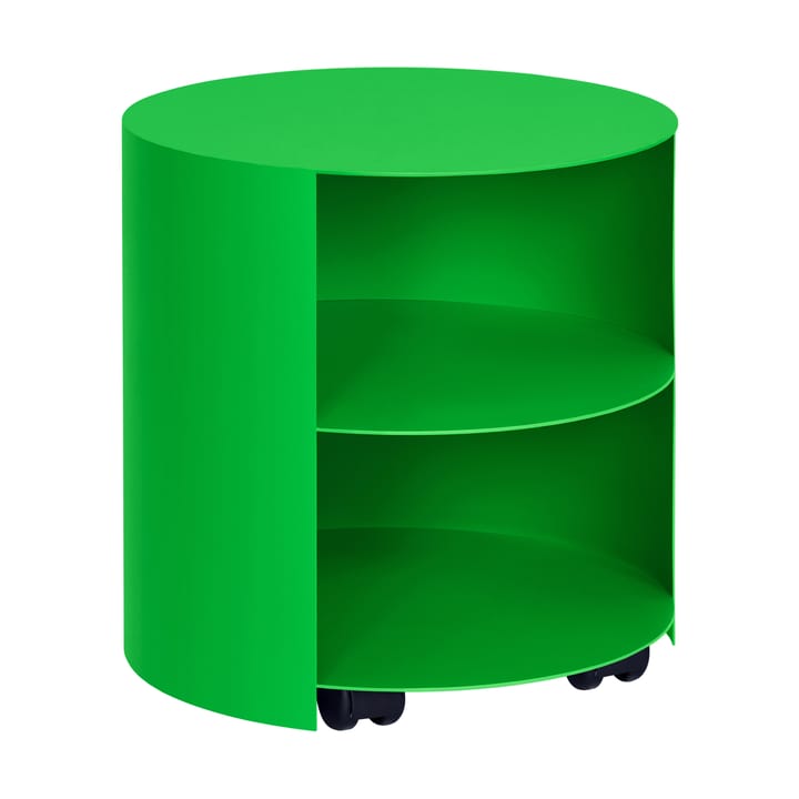 Hide bijzettafeltje Ø38x41 cm - Pure green textured - Hem