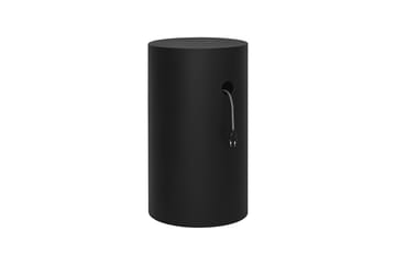 Hide plantenzuil Ø38x68 cm - Jet black textured - Hem