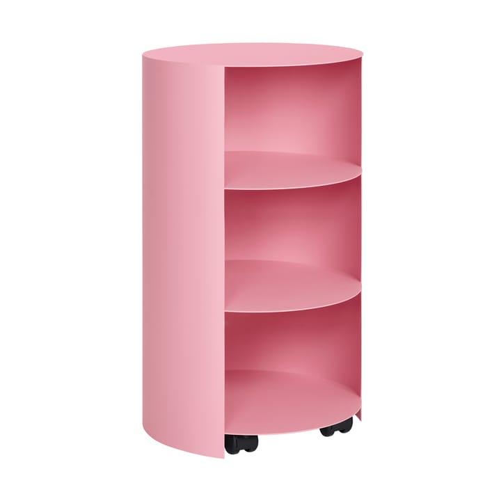 Hide plantenzuil Ø38x68 cm - Light pink textured - Hem