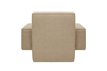 Hunk loungefauteuil met armleuningen - Beige - Hem