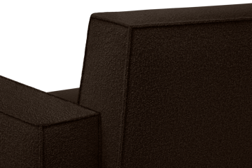 Hunk loungefauteuil met armleuningen - Chocolate - Hem