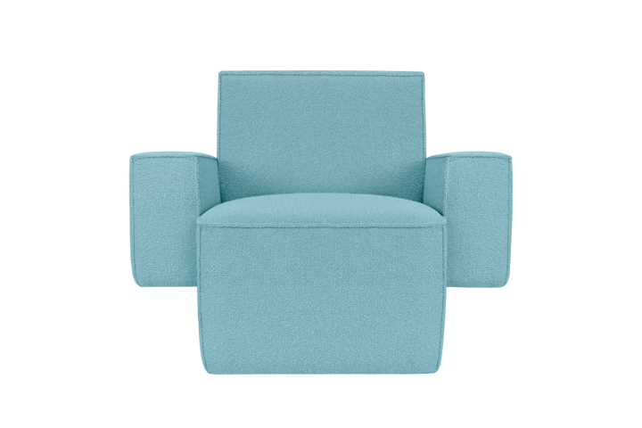 Hunk loungefauteuil met armleuningen, Icicle Hem