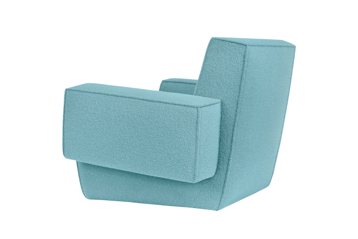 Hunk loungefauteuil met armleuningen, Icicle Hem