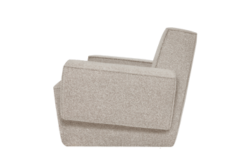 Hunk loungefauteuil met armleuningen - Swan - Hem