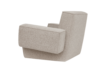 Hunk loungefauteuil met armleuningen - Swan - Hem