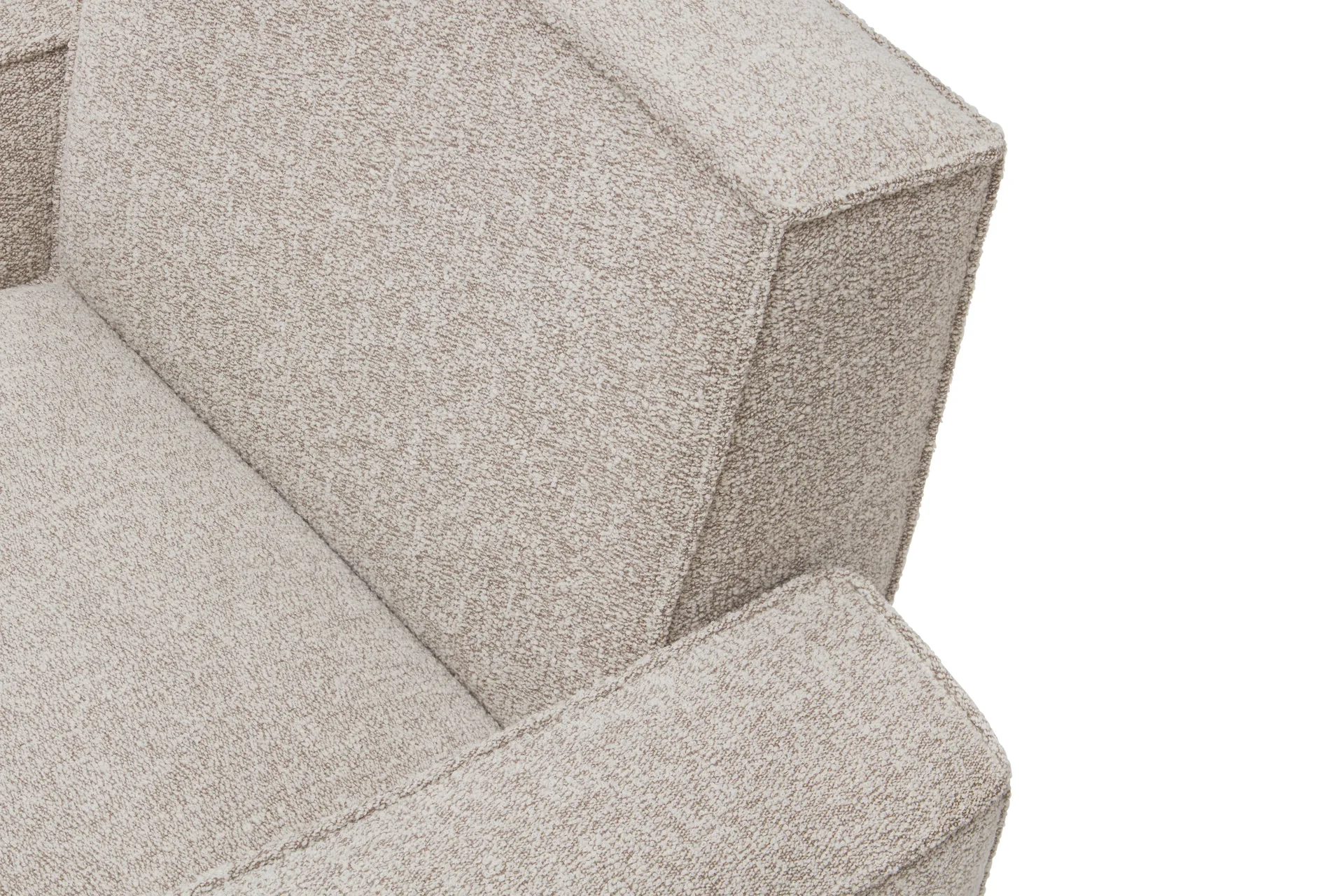 Hunk loungefauteuil met armleuningen, Swan Hem