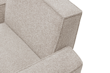Hunk loungefauteuil met armleuningen - Swan - Hem