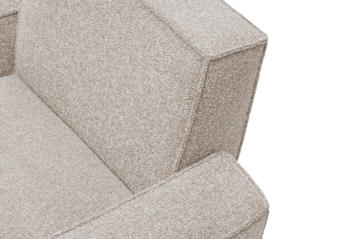 Hunk loungefauteuil met armleuningen, Swan Hem