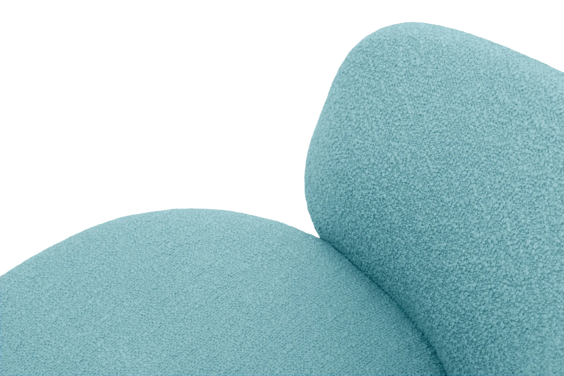 Kendo Swivel bureaustoel met 5 wielen, Icicle-polished aluminium Hem