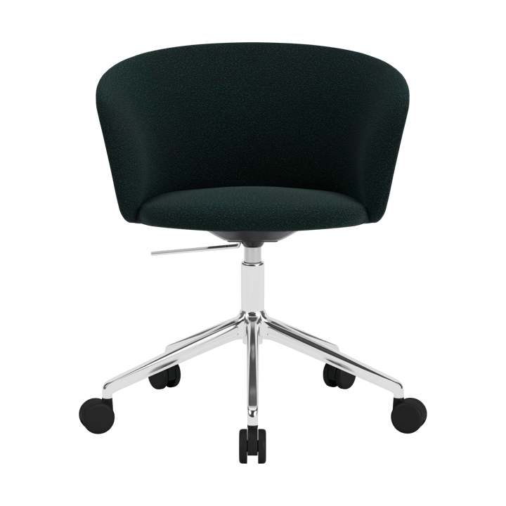 Kendo Swivel bureaustoel met 5 wielen - Pine-polished aluminium - Hem