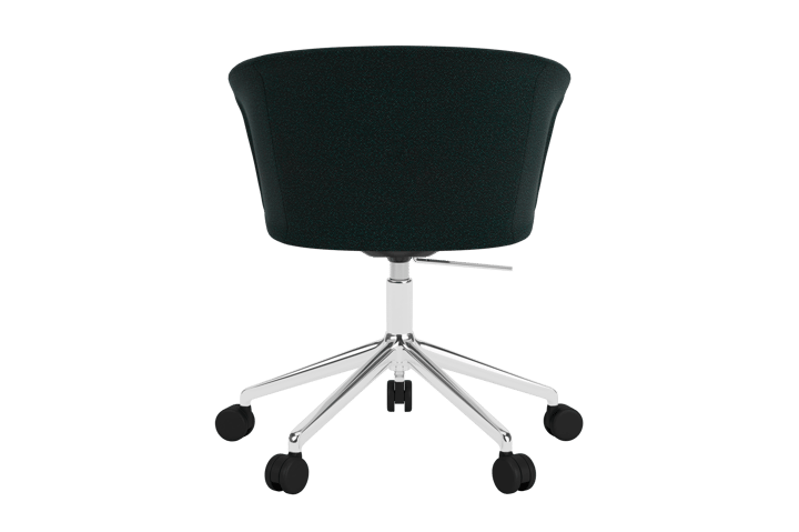 Kendo Swivel bureaustoel met 5 wielen, Pine-polished aluminium Hem