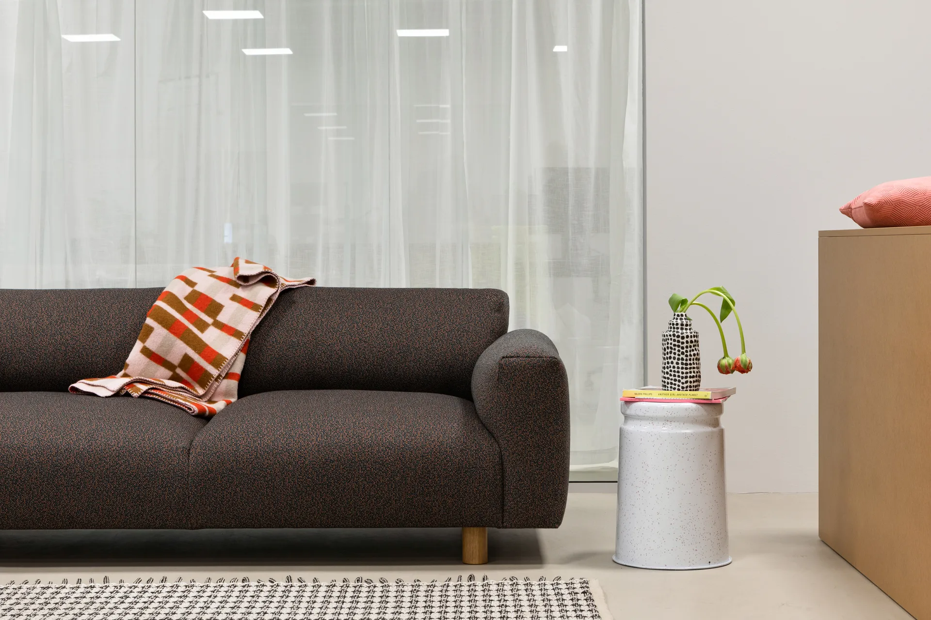 Koti 2-zits bank 200 cm, Sawdust Hem