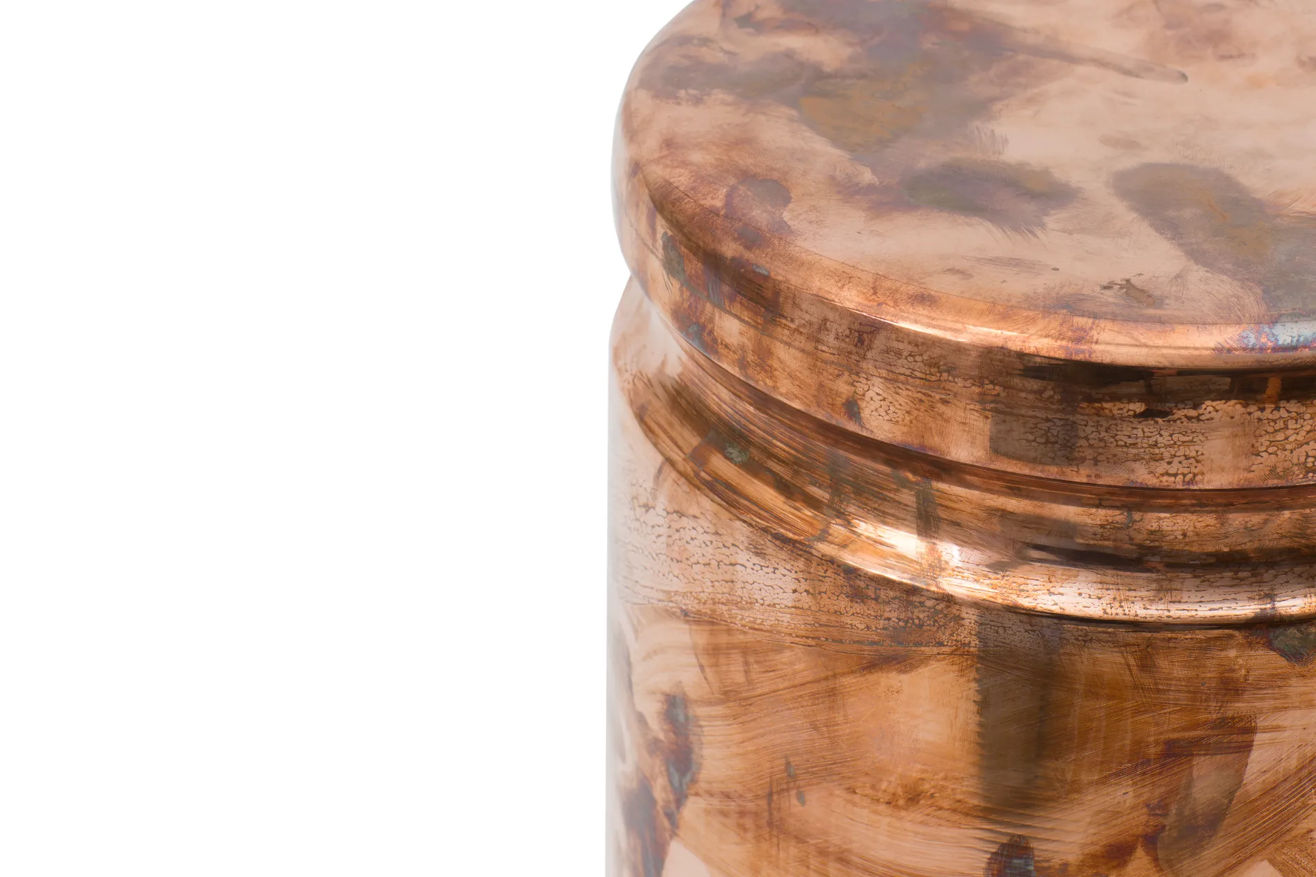 Last krukje Ø32x44 cm, Copper Hem