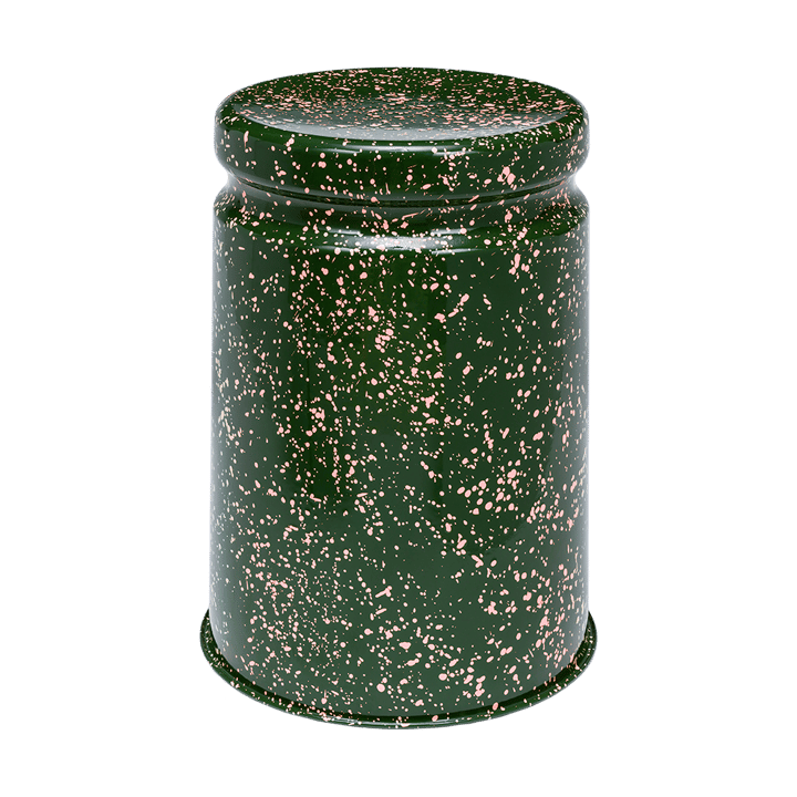 Last krukje Ø32x44 cm - Green-pink splatter - Hem