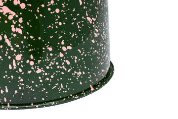 Last krukje Ø32x44 cm - Green-pink splatter - Hem