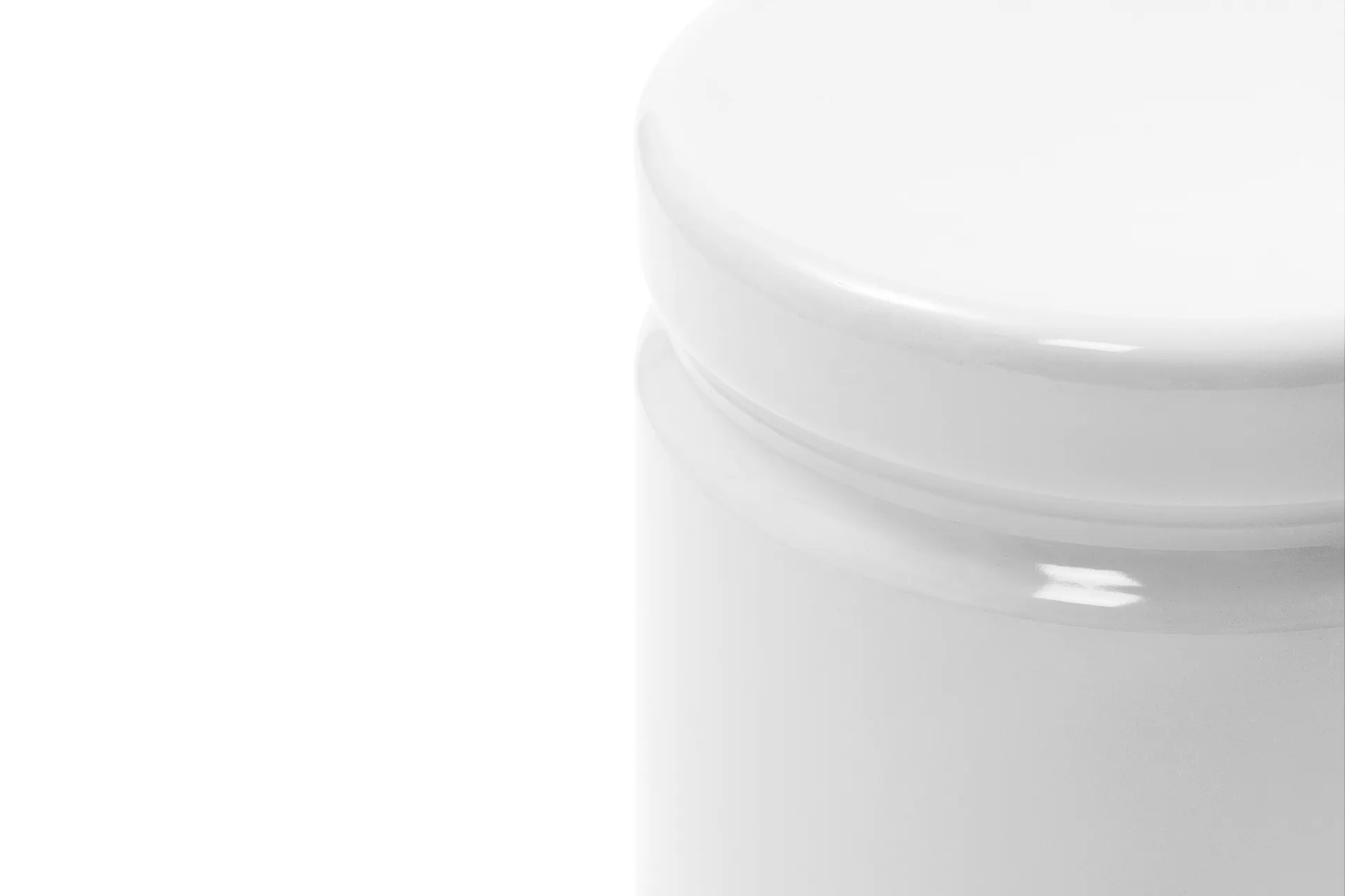 Last krukje Ø32x44 cm, White Hem