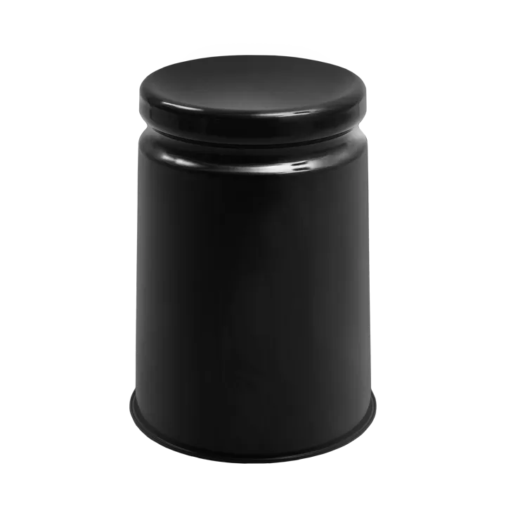 Last ronde kruk Ø32x44 cm - Black - Hem