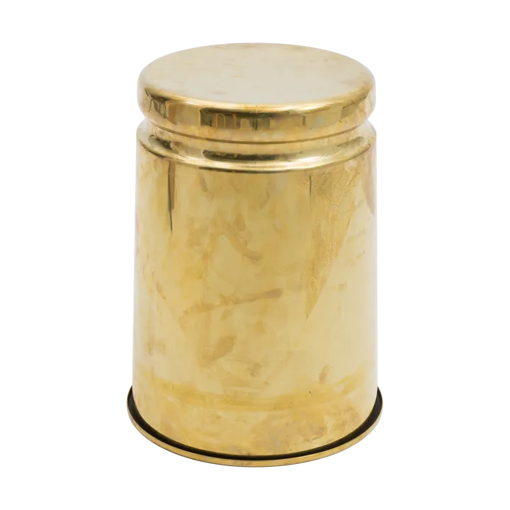 Last ronde kruk Ø32x44 cm - Brass - Hem