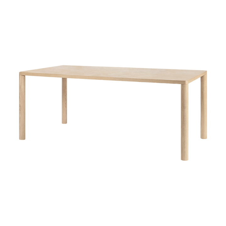 Log eettafel 90x180 cm - Eikenhout - Hem