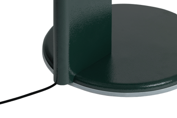 Lolly bijzettafeltje 56 cm - Black green gloss - Hem