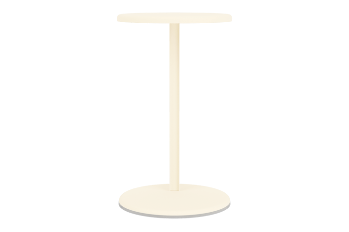 Lolly bijzettafeltje 56 cm, Cream matte Hem