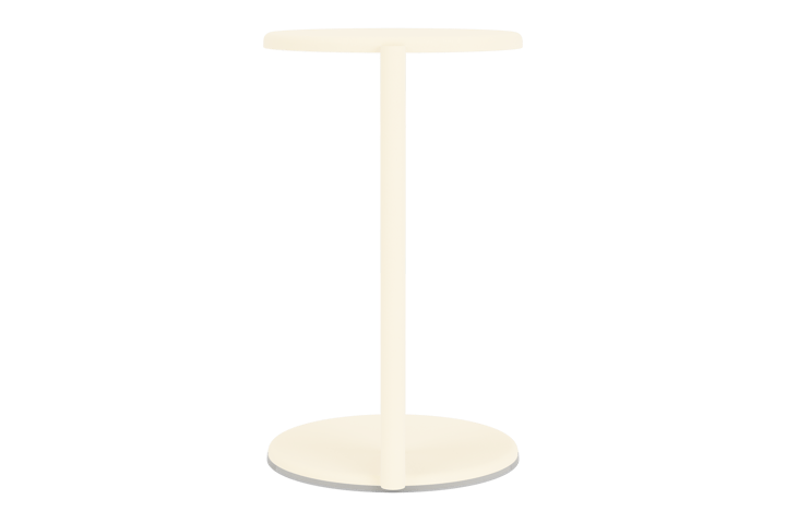 Lolly bijzettafeltje 56 cm, Cream matte Hem