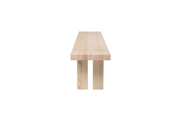 Max bank 43x250 cm - Essenhout - Hem