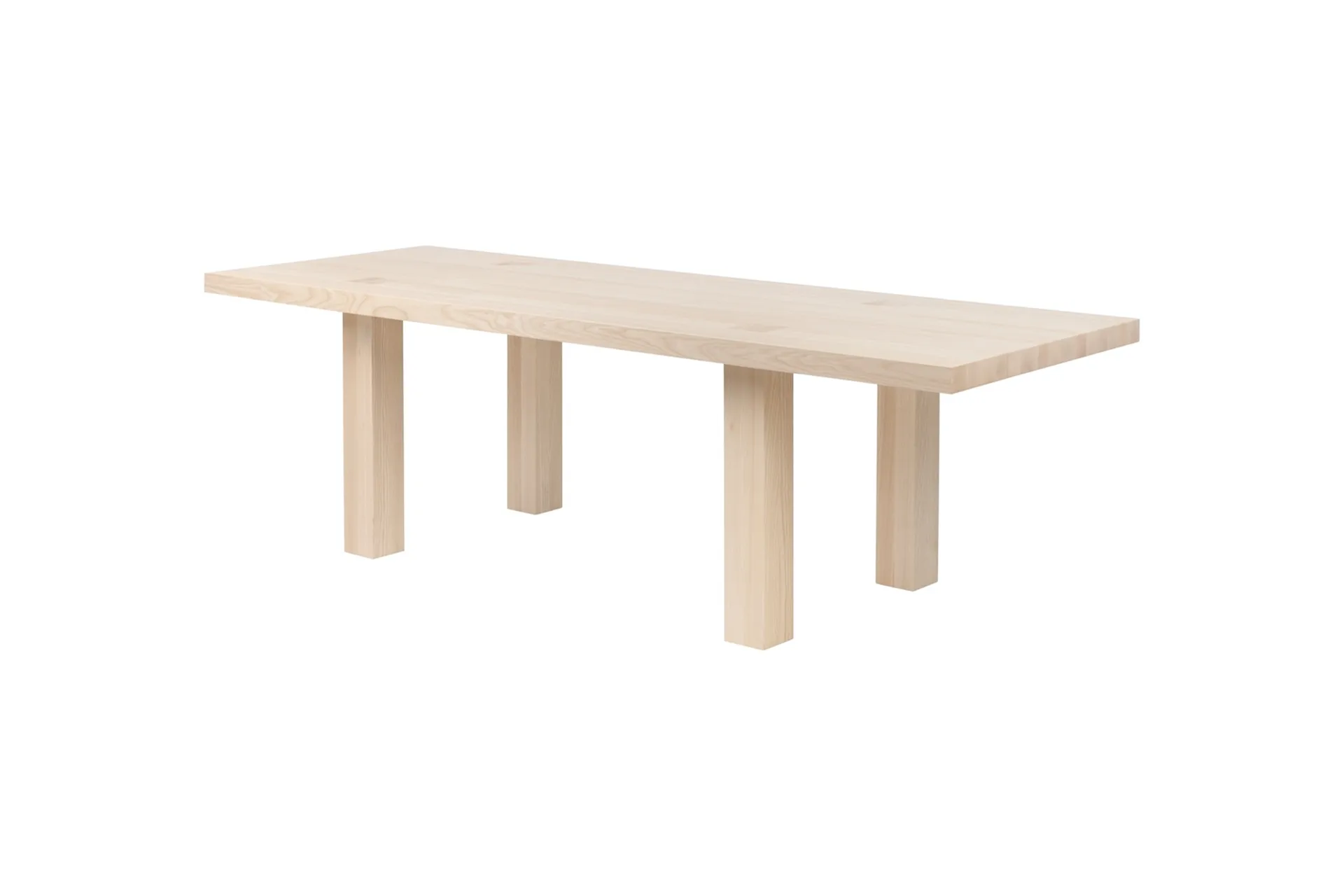 Max eettafel 90x250 cm, Essenhout Hem