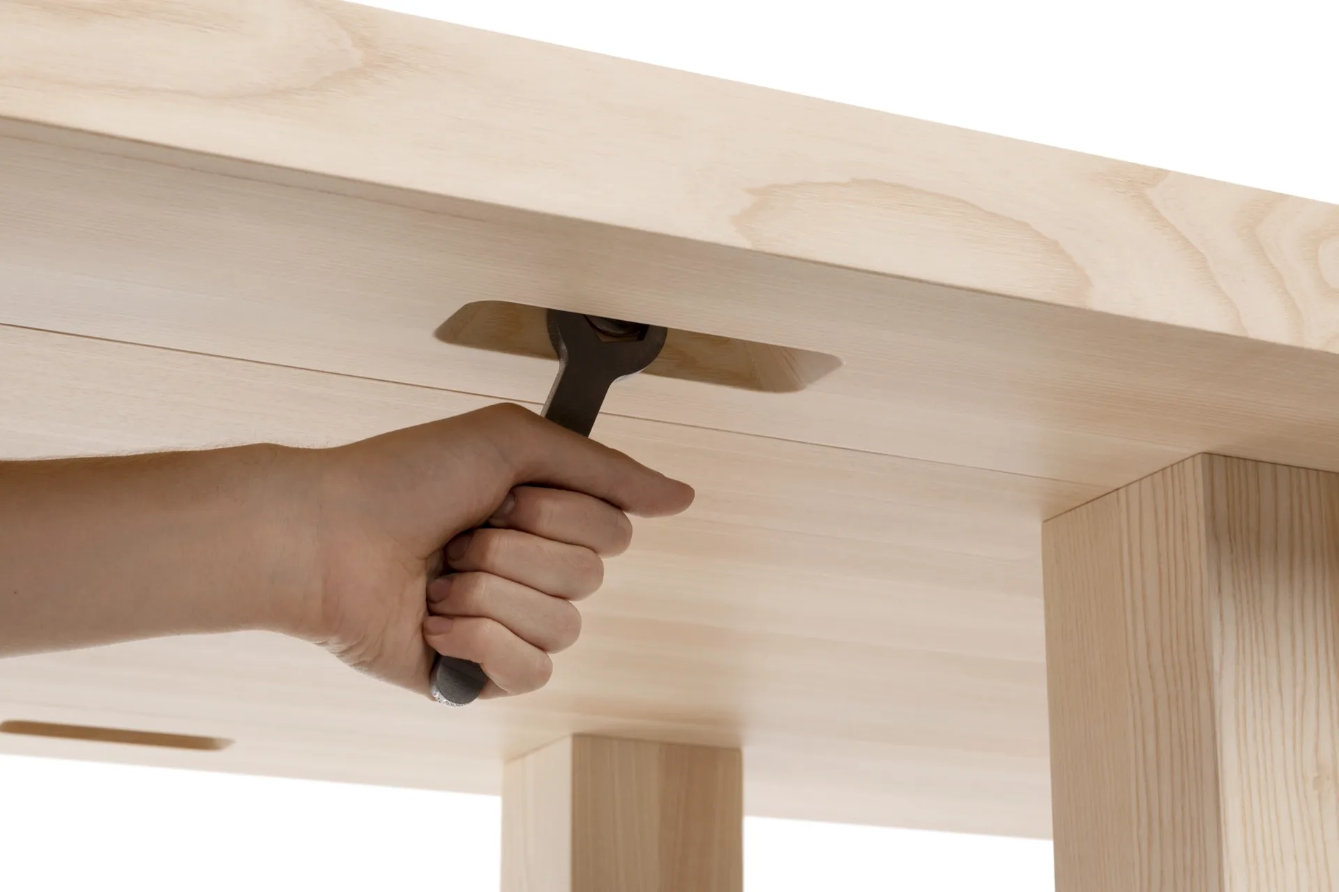 Max eettafel 90x250 cm, Essenhout Hem