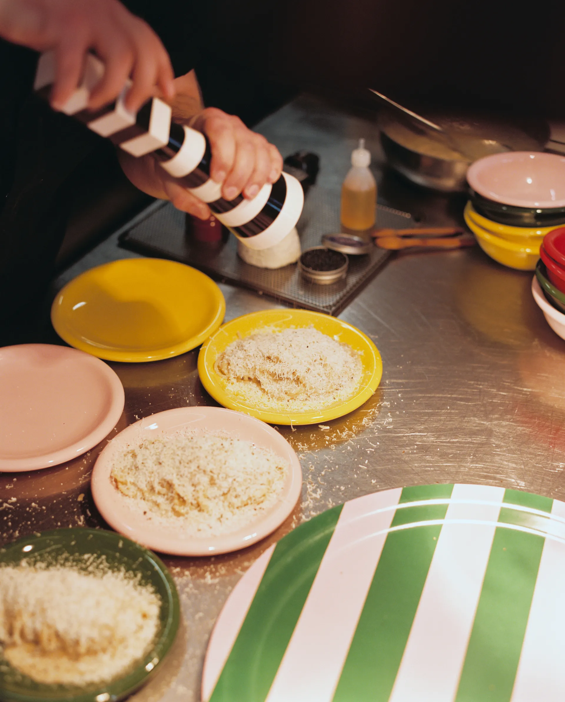 Molino Horizontal zout- & pepermolen 29 cm, Black-white Hem